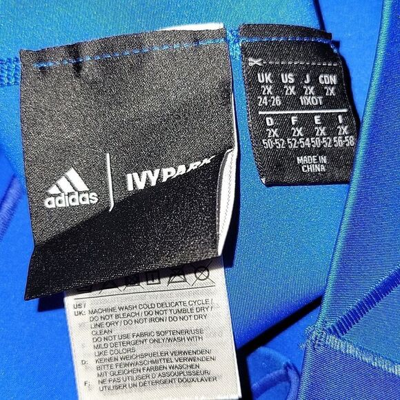Adidas Ivy Park Blue Legging | Size 2X - Picture 2 of 6